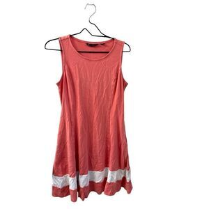 Pink and white mini dress size M from NY&C